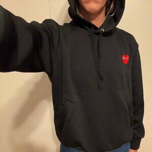❤️ Comme des Garçons PLAY Hoodie – Size Small ❤️